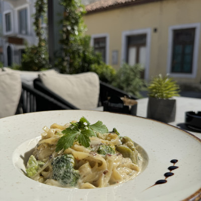 Chicken tagliatelle - broccoli