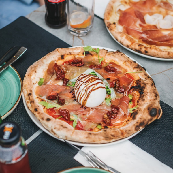 Prosciutto con Burata 